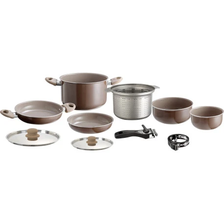 Brunner Set Pentole | Chocolate 9 + 1 Ø 22 - immagine 2