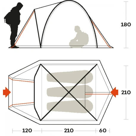 Tenda Ferrino Shaba 3 - immagine 2